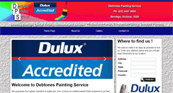 Desktop Screenshot of debtones.com.au
